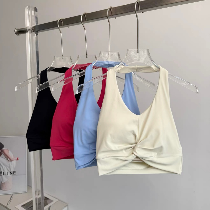 Bra Olahraga Halter Twist Wani - Pilate Yoga Workout ulasan dan harga