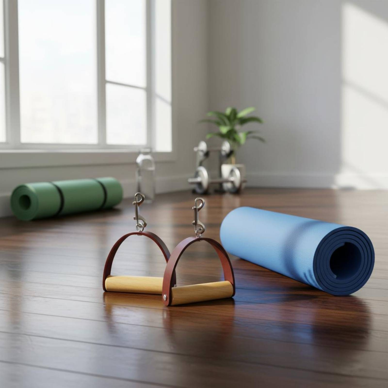 2Pcs/Set Pegangan Kulit Pilate - Pilates & Yoga Vida ulasan dan harga