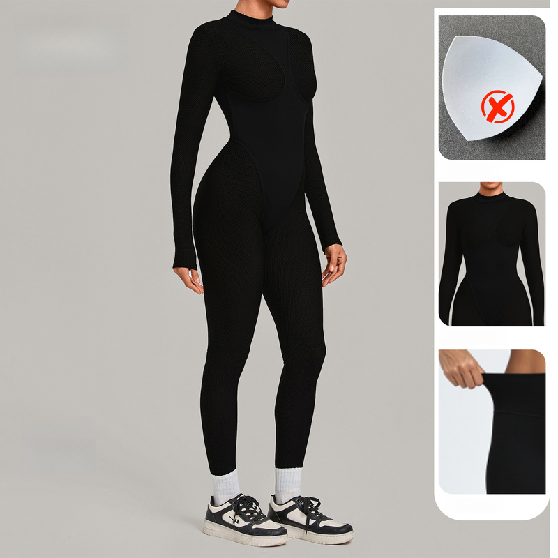 Jumpsuit Yoga Wanita dengan Ba - Pilate Yoga Workout ulasan dan harga