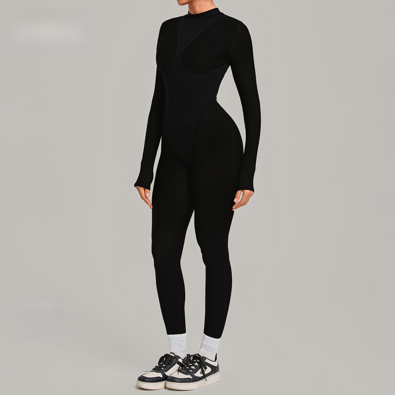 Jumpsuit Yoga Wanita dengan Ba - Pilate Yoga Workout ulasan dan harga
