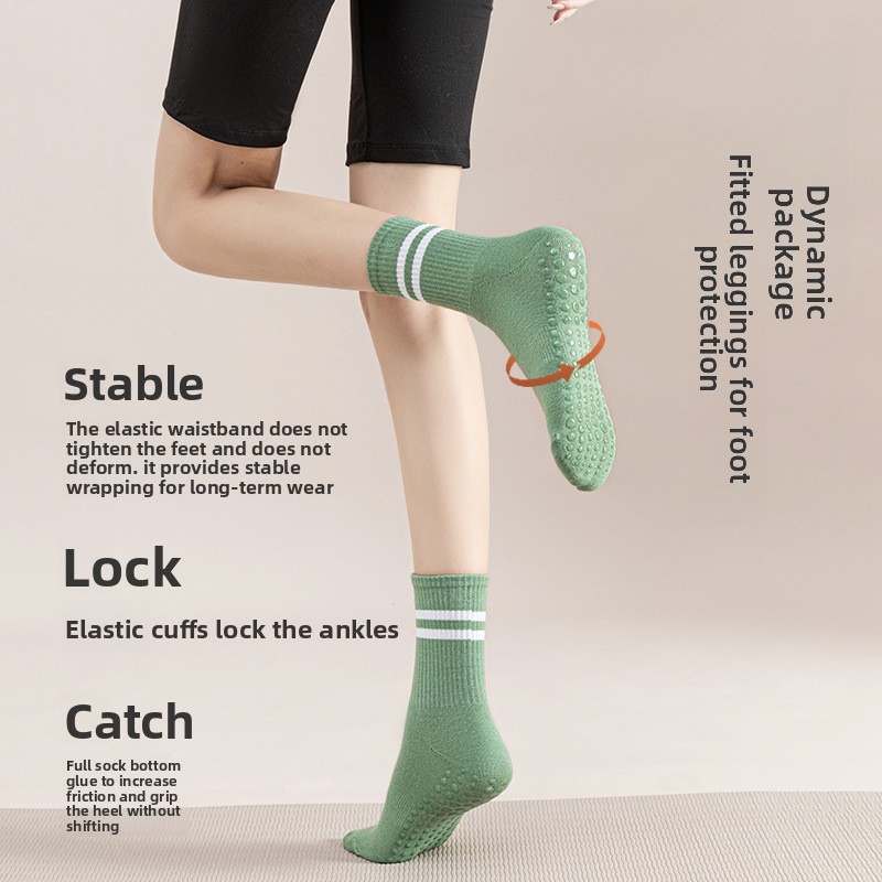 Kaos Kaki Wanita Setengah Beti - Pilate Yoga Workout ulasan dan harga